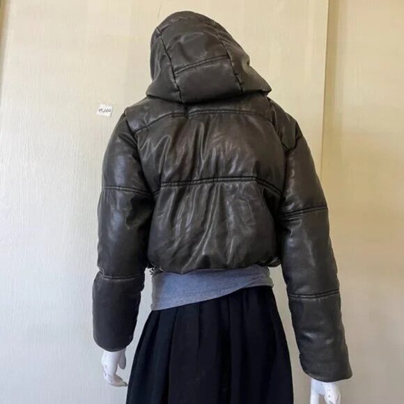 NEW Zara Puffer Jacket XS - Picture 3 of 4